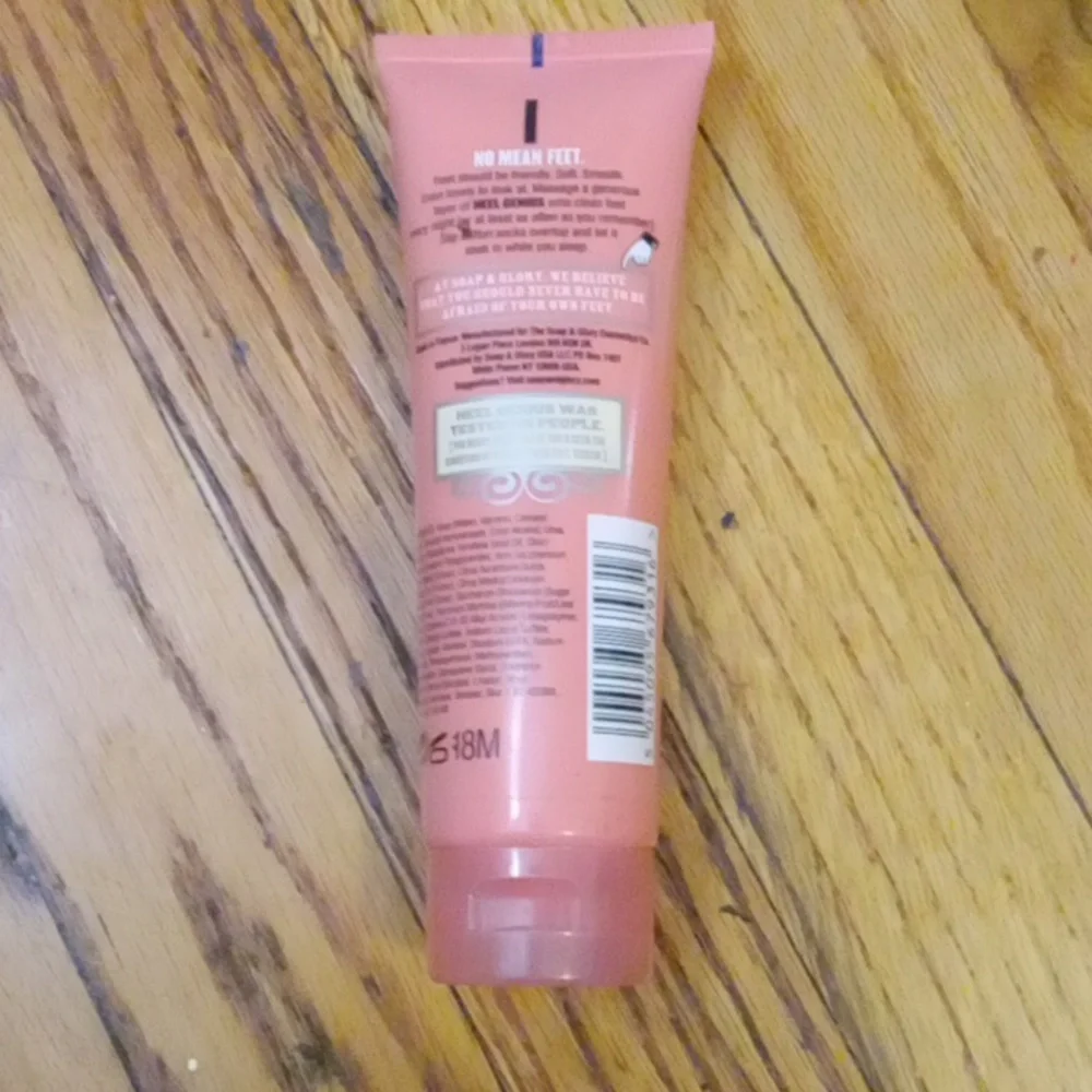 SOAP & GLORY HEEL GENIUS FOOT CREAM MOISTURIZER FULL SIZE 125ML NEW - Picture 6 of 7